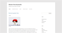 Desktop Screenshot of glutenfreeaustralia.com